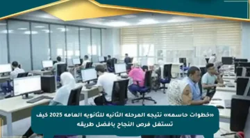 «خطوات حاسمة» نتيجة المرحلة الثانية للثانوية العامة 2025 كيف تستغل فرص النجاح بأفضل طريقة
